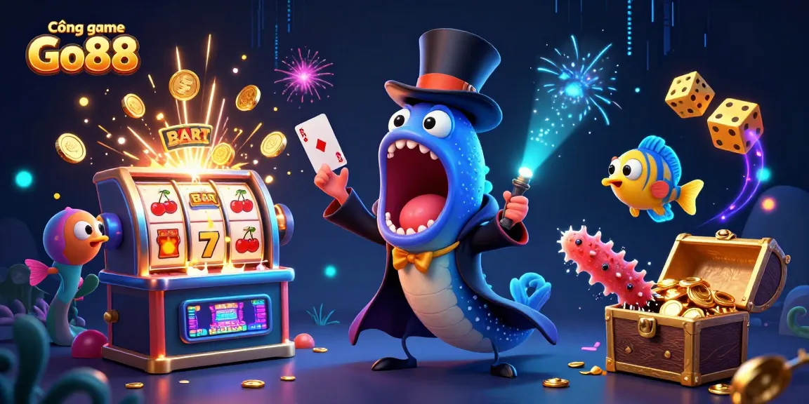 Experience thrilling games at Cổng game Go88 with explosive jackpots and vibrant casino elements.